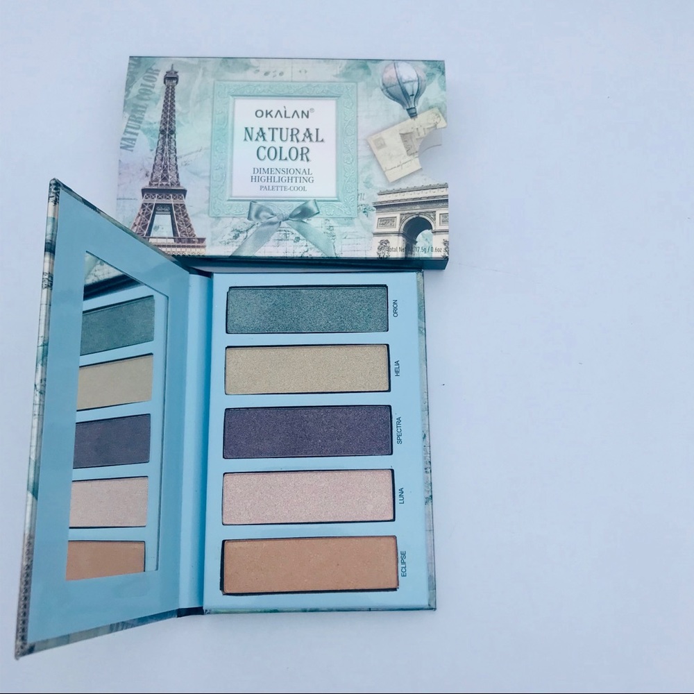 NATURAL COLOR HIGLIGIGHT PALETTE COOL (A)